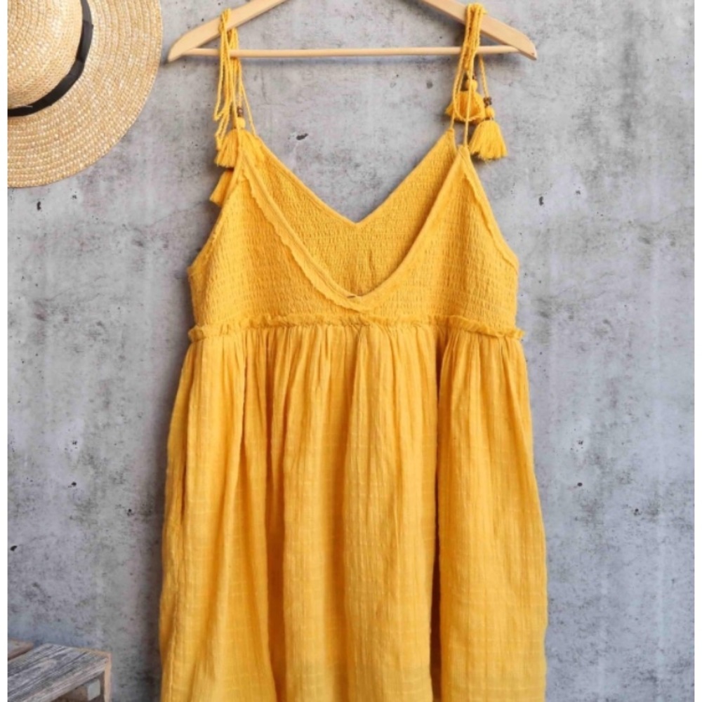 Free People Sundrenched Mini Dress